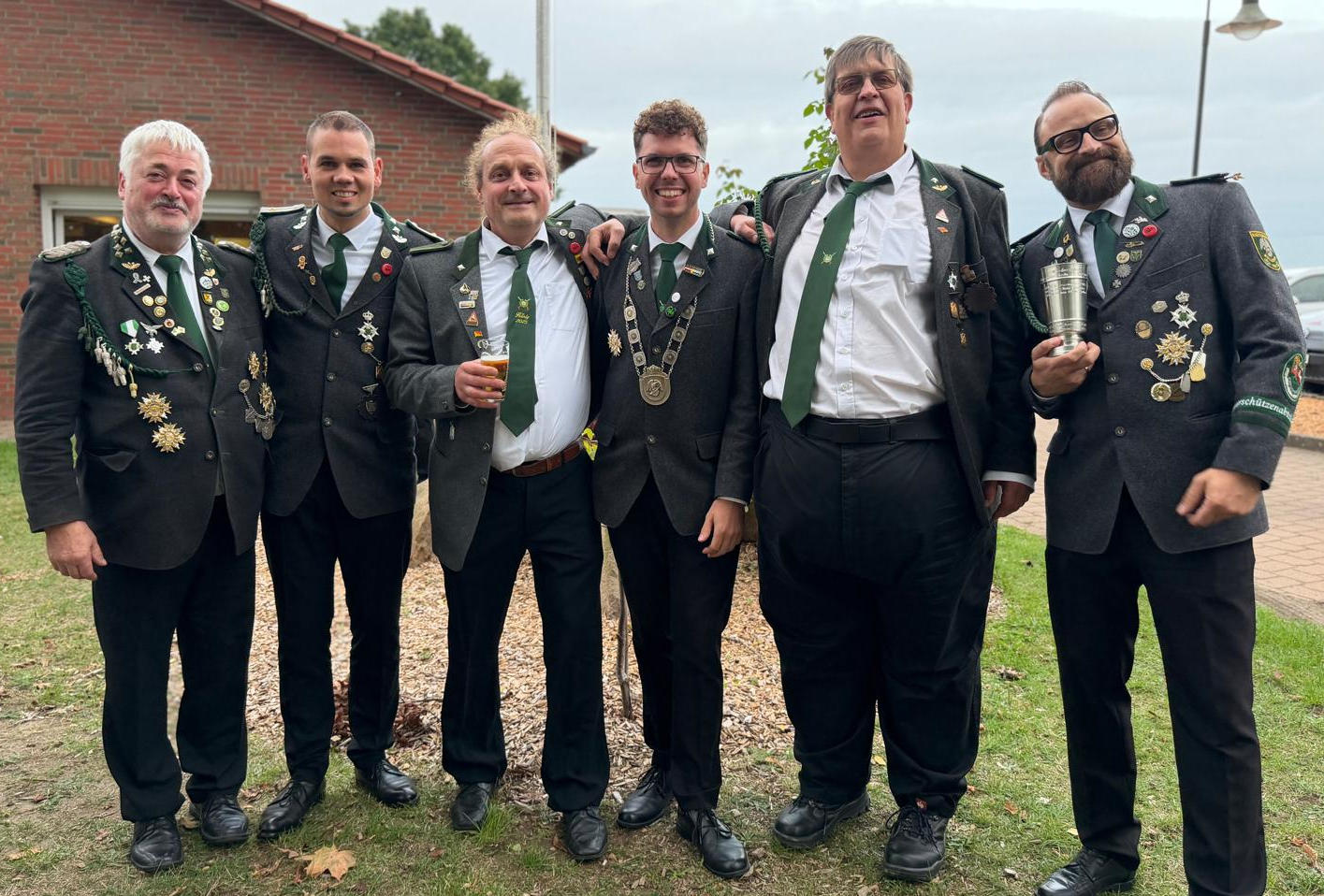 Die Bollersener Delegation beim König der Könige Schießen 2026