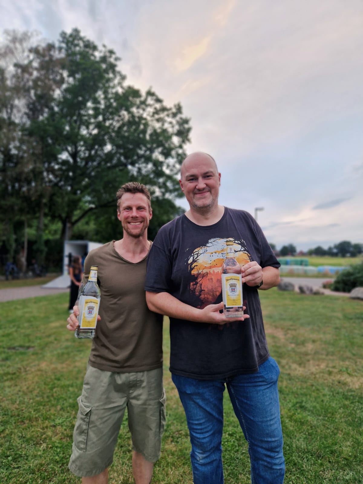 Die Gewinner des Cornhole-Turniers 2026